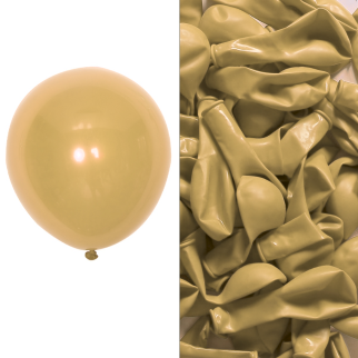 10 Ballons Beiges