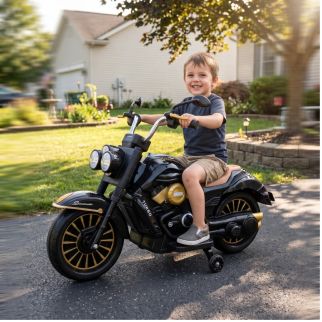 Moto Harley Électrique pour Enfant 12V