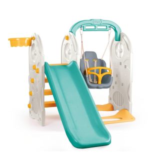 Portique Aire de Jeux Enfant 4 en 1- Dolu