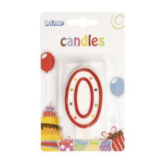 BOUGIE CHIFFRE N°0 - Boland