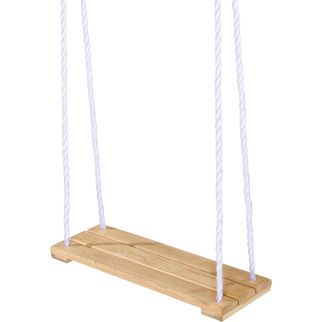 Balançoire en Bois pour Enfants – Hauteur Réglable – Usage Extérieur