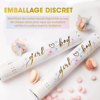 Cannon de Confettis - Girl or Boy
