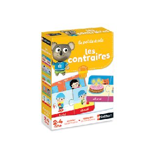 Les Contraires – Jeux d’Apprentissage 2 à 4 ans – Nathan