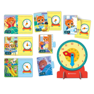 L'Heure Clementoni | Horloge Éducative et Puzzles 4 à 6 Ans