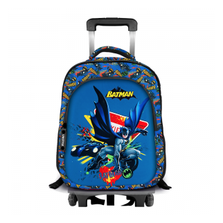 Trolley 16'' 2Poches Visuelle 3D Bombe Garçon