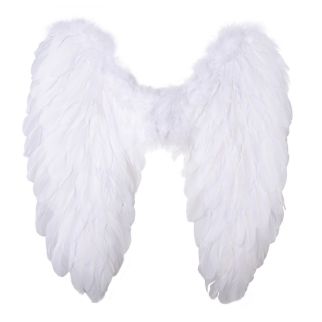 AILLES D'ANGES PLIEES BLANC 50 x 50CM - Boland