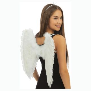 AILLES D'ANGES PLIEES BLANC 50 x 50CM - Boland
