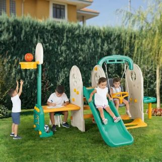 Aire de jeux 7 en 1 - Dolu