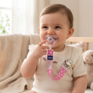Attache Sucette Fashion Clip Girl - Chicco