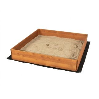 Bac à Sable Bois + Tapis et bâche Loeva