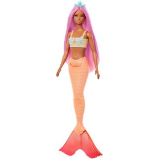 Barbie Poupées Sirènes Avec Cheveux et Nageoire Colorés et Serre-Tête - MATTEL