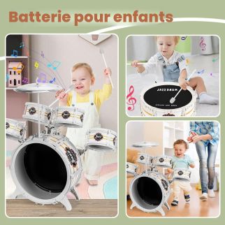 Batterie Jazz pour enfant