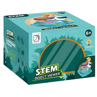 Boite loupe insecte transparente STEM