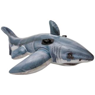 Bouée Grand requin blanc gonflable