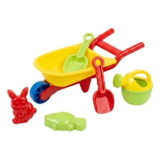 Brouette de Plage Enfant avec Accessoires de Sable