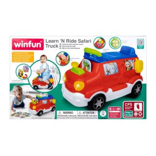 CAMION SAFARI POUR APPRENTISSAGE (anglais) - Winfun