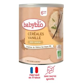 Babybio Céréales Vanille au Quinoa 220g