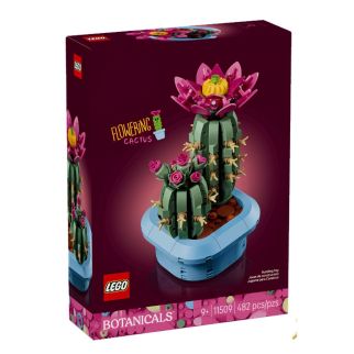 Cactus Fleuri : Plante Artificielle à Construire - LEGO Botanicals