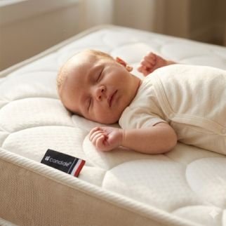 Matelas Climatisé 60x120x11cm - Candide