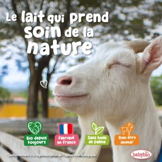 Lait bébé Caprea 2ème Âge Bio 800g