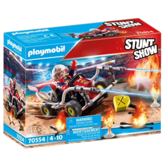 Playmobil Stuntshow Véhicule et pompier