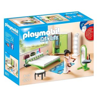 Chambre avec espace Maquillage - Playmobil City Life 9271