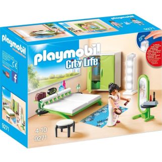 Chambre avec espace Maquillage - Playmobil City Life 9271