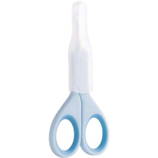 CISEAUX À ONGLE ANATOMIQUES BLEU CIEL
