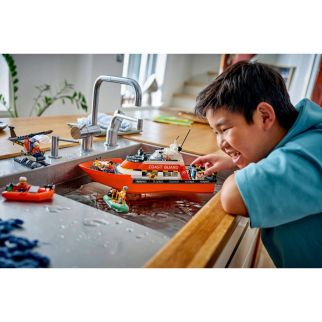 Coast Guard Rescue Boat - LEGO City 60504