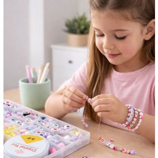 Coffret perles pour fille, DIY Beading