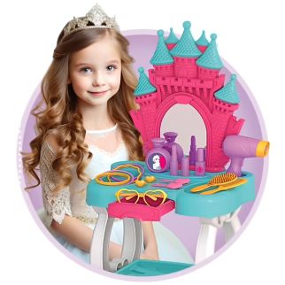 Dede Coiffeuse Frozen Beauty Table et Accessoires