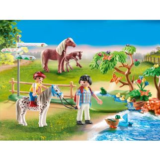 COUNTRY RANDONNEURS ET ANIMAUX PLAYMOBIL 70512