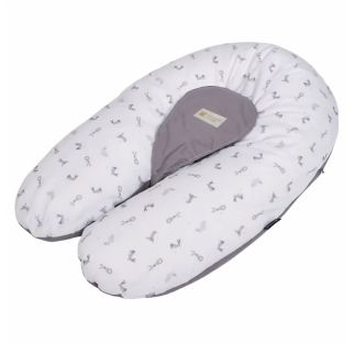 Coussin Multirelax Polyester Coton 3 en 1 "Lapins"