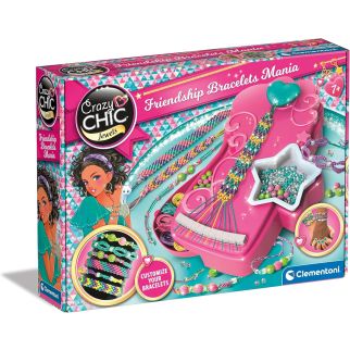 Crazy Chic Friendship Bracelets Mania - Clementoni 18785