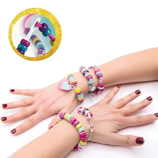 Clementoni – Crazy Chic Message Bracelets – 18634