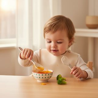 Couverts d'Apprentissage Bamboon Bébé Confort +9MOIS