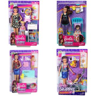 Mattel Coffret babysitter et enfant Barbie Skipper