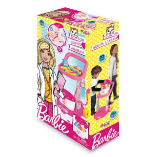 Dede Chariot Docteur Barbie – Set de Jeu Médical 10 Pièces