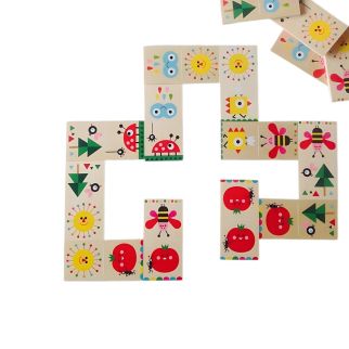 Dominos en Bois Double Face - Cayro