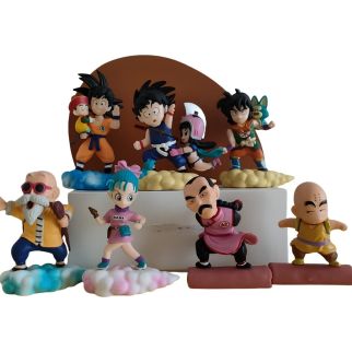 Figurine de Dragon Ball 10 pièces avec Nuage Magique