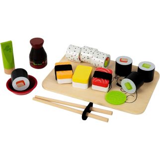 Ensemble Jeu de Sushis En Bois - PlayTive