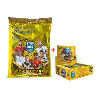 Ensemble Starter Pack avec Boîte de 24 Pochettes Fifa 365 2026 XL - Panini