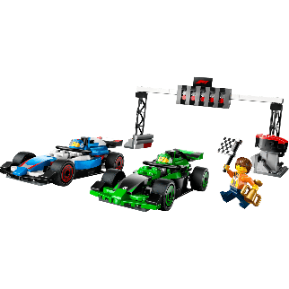 F1®Grid with VCARB 1 Sauber Race Cars - LEGO City 60474