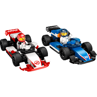 F1 Williams Racing & Haas F1 Race Cars - LEGO City 60464