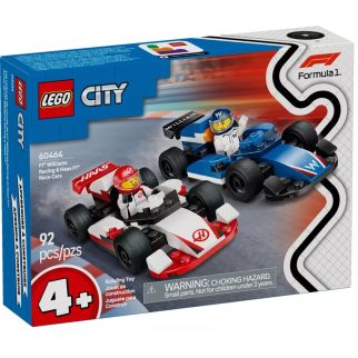 F1 Williams Racing & Haas F1 Race Cars - LEGO City 60464