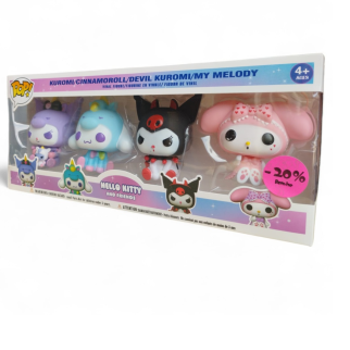 Coffret 4 Figurines Hello Kitty -Funko PoP