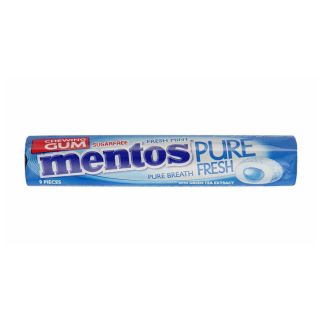 FRESH MINT ROLL 15.75G PURE FRESH MENTOS GUM SS
