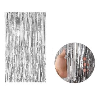 Rideau Metalise Argente