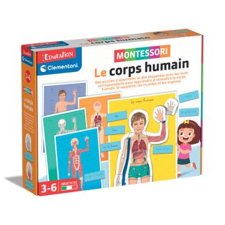 Le Corps Humain Montessori Clementoni
