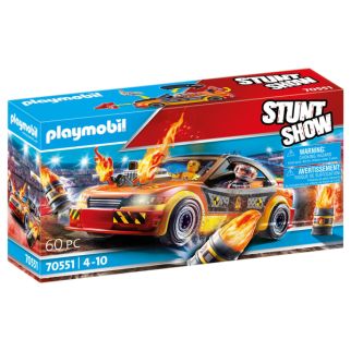 STUNTSHOW VOITURE CRASH Playmobil